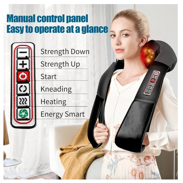 Neck Shoulder Back Massager with Heat