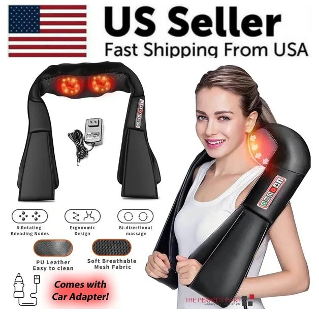Neck Shoulder Back Massager with Heat